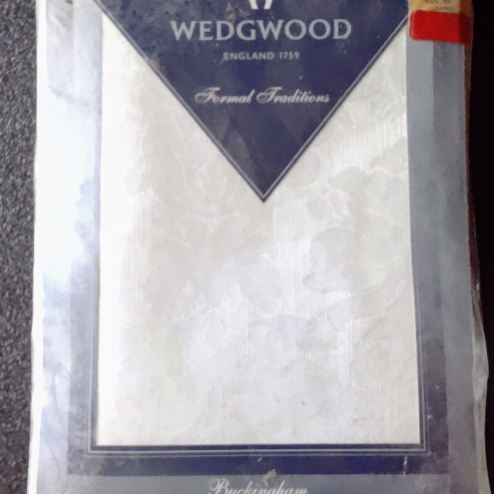 Wedgwood Elegant White Damask Fabric